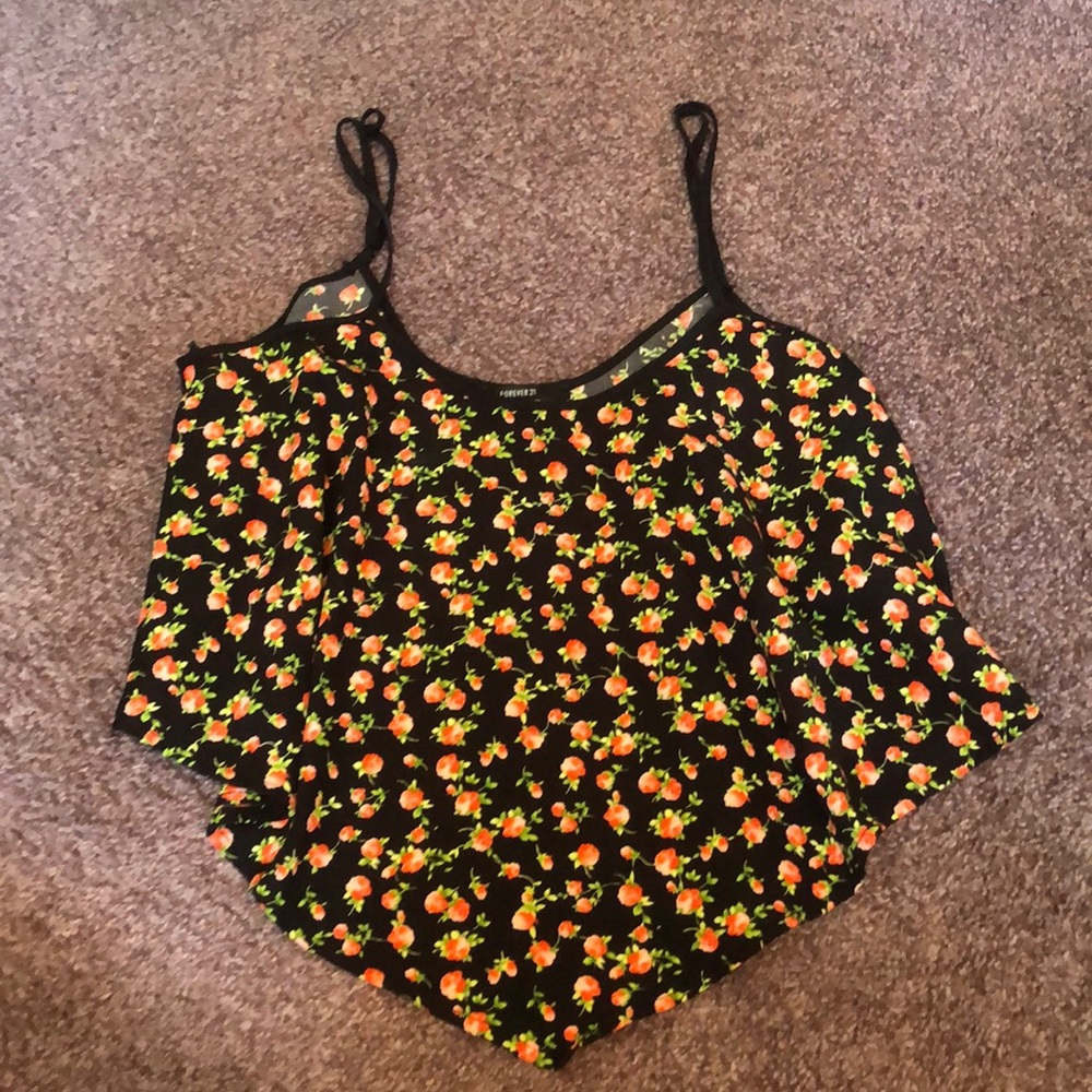 Floral Flair Crop Top